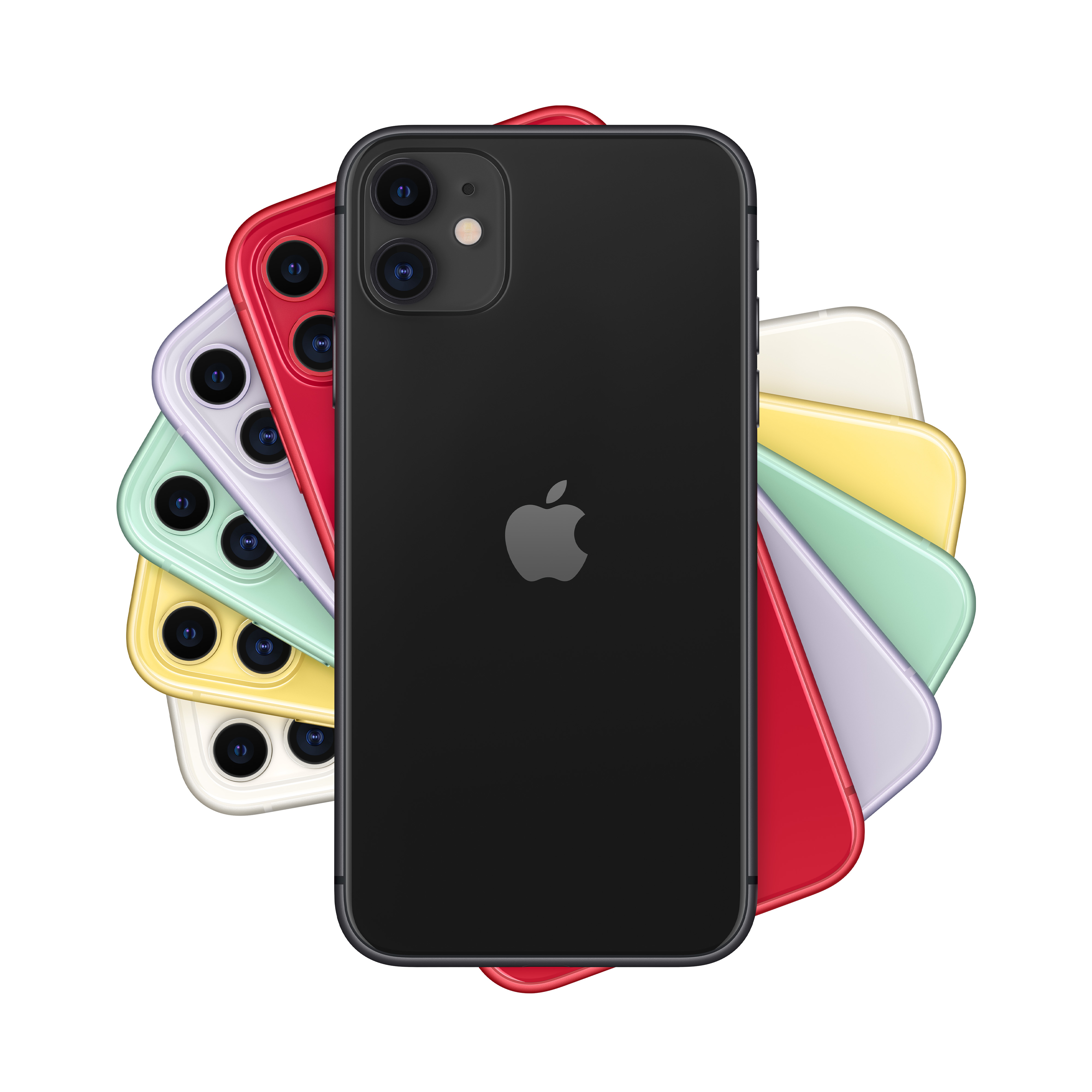 Apple iPhone 11 - sort - 4G - 128 GB
