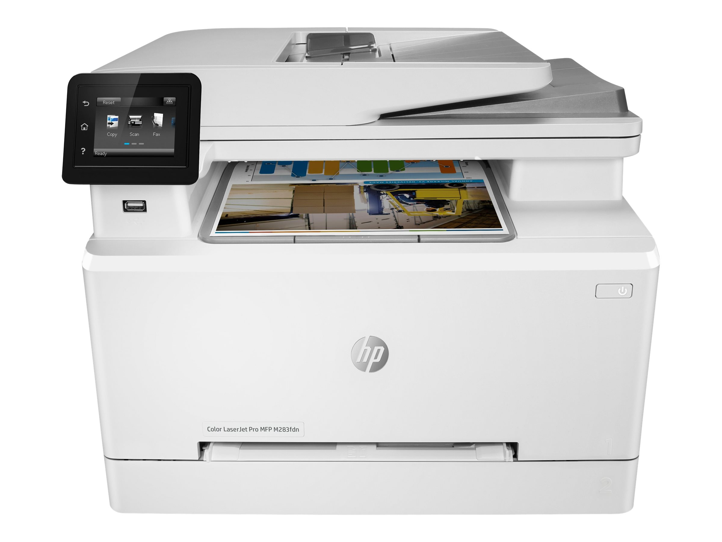 HP Color LaserJet Pro MFP M283fdn - Multifunktionsdrucker - Farbe - Laser - 216 x 297 mm (Original)