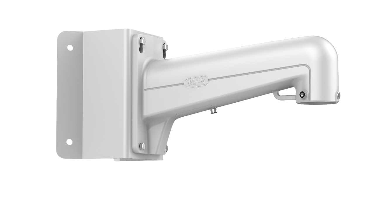 Hikvision DS-1602ZJ-corner - Kamera Kegelhalterung - Ecke montierbar, geeignet für Wandmontage - Außenbereich - hik weiß - für DE-line Network PTZ DS-2DE5425IW-AE; Pro Series DS-2DE5425IW-AE (E)