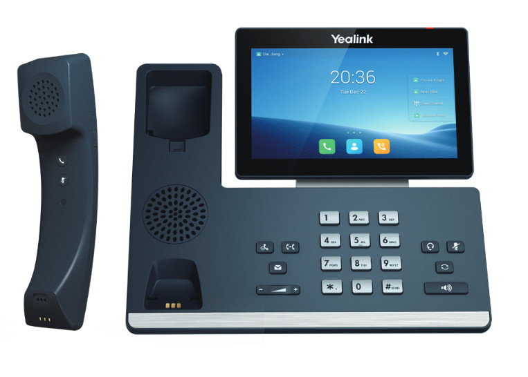Yealink SIP-T58W PRO - VoIP-Telefon - mit Bluetooth-Schnittstelle mit Rufnummernanzeige