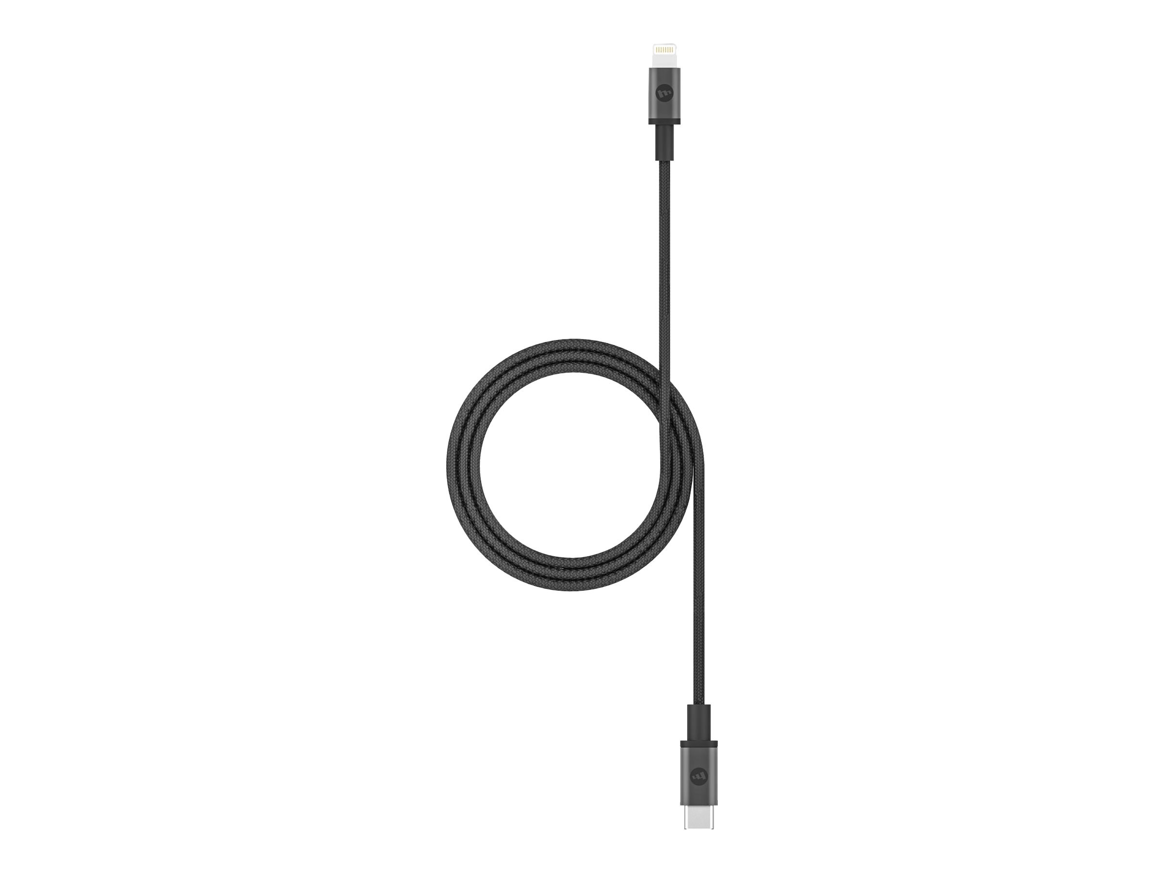 ZAGG mophie - Lightning-Kabel - 24 pin USB-C männlich zu Lightning männlich - 1 m - Schwarz - für Apple iPad/iPhone/iPod (Lightning)