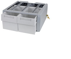 Ergotron SV Supplemental Storage Drawer, Double Tall - Montagekomponente (Auszugsmodul)