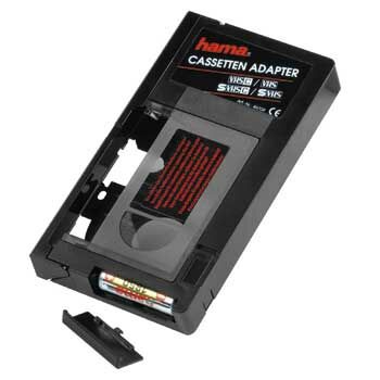 Hama Videokassetten-Adapter (VHS-C auf VHS)