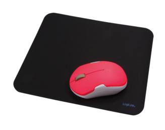 LogiLink Gaming Mousepad - Mauspad - Schwarz