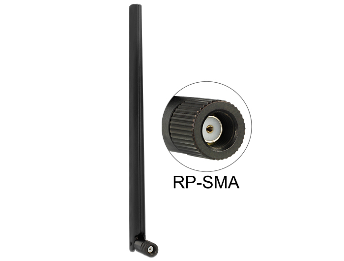 Delock WLAN RP-SMA - Antenne - Wi-Fi - ungerichtet