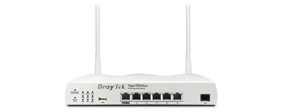 Draytek Vigor 2866Lac - Wireless Router - DSL/WWAN