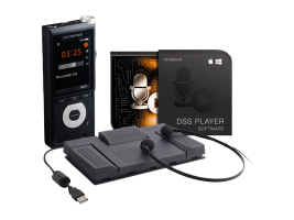 Olympus DS-2600 - Voicerecorder - Schwarz - mit