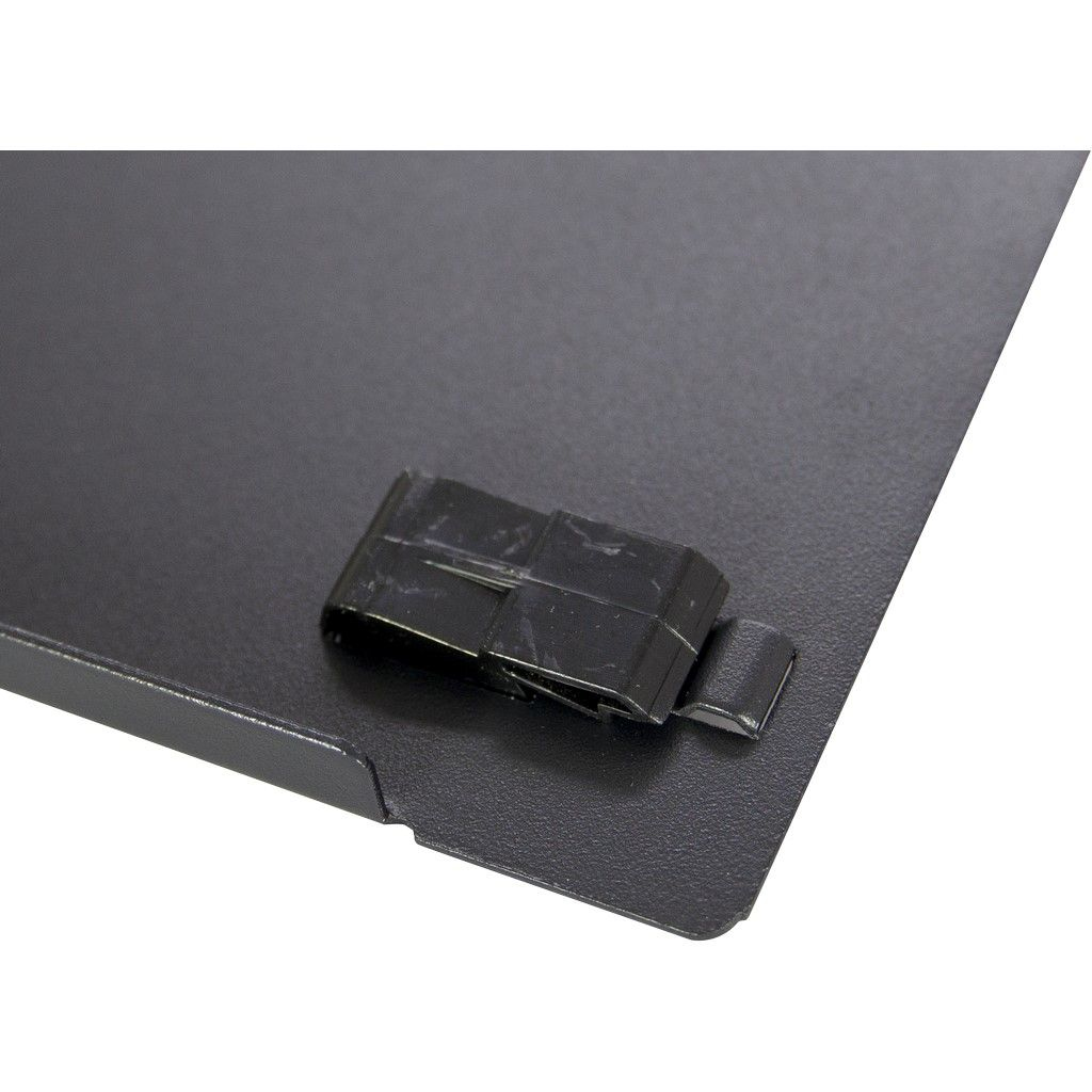 Inter-Tech Blindplatte - Schwarz, RAL 9005 - 3U - 48.3 cm (19")