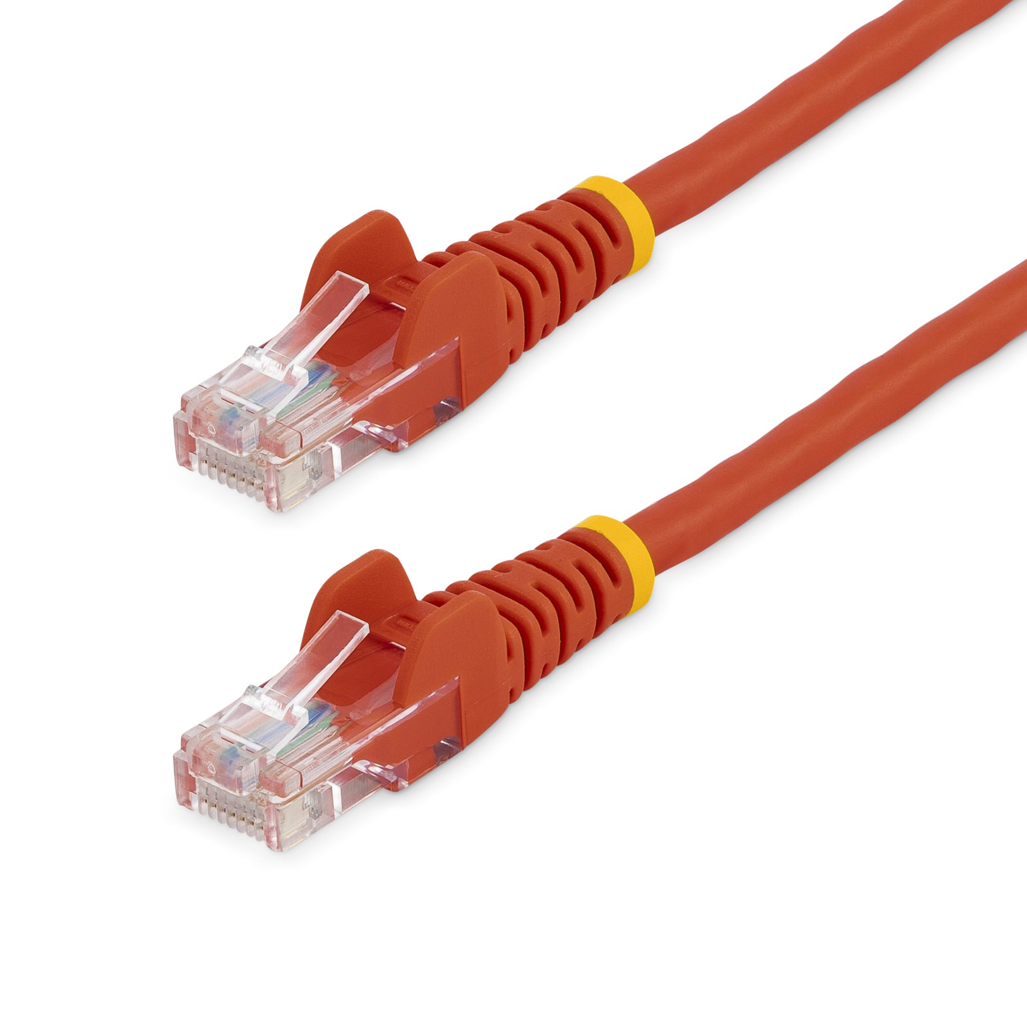StarTech.com 5m Cat5e Ethernet Netzwerkkabel Snagless mit RJ45 - Cat 5e UTP Kabel - Rot - Netzwerkkabel - RJ-45 (M)
