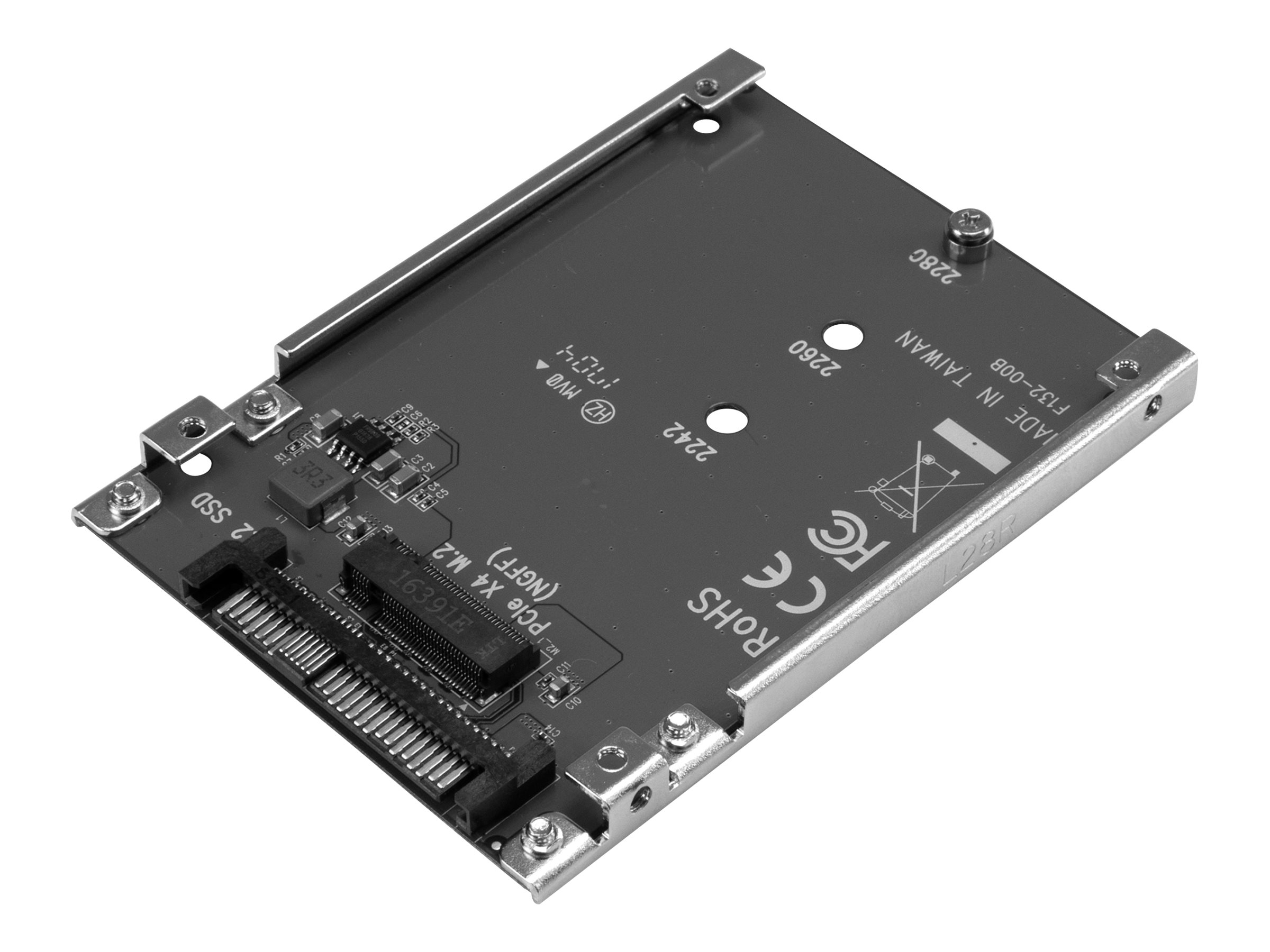 StarTech.com M.2 auf U.2 Adapter - für 1x M.2 NVMe SSD - U.2 (SFF-8639)