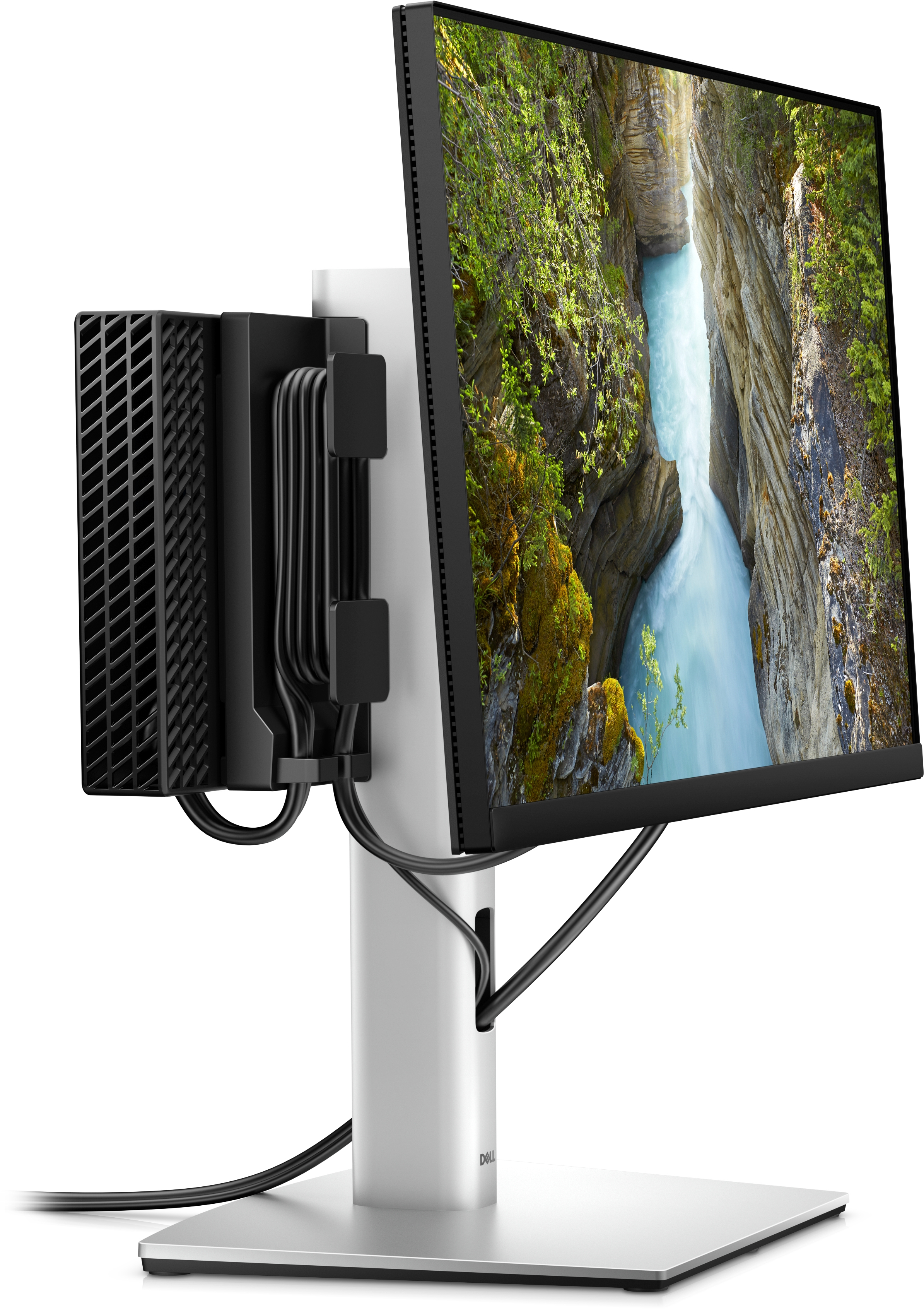 Dell Micro Form Factor All-in-One Stand MFS22 - Monitor-/Desktop-Ständer (19"-27")