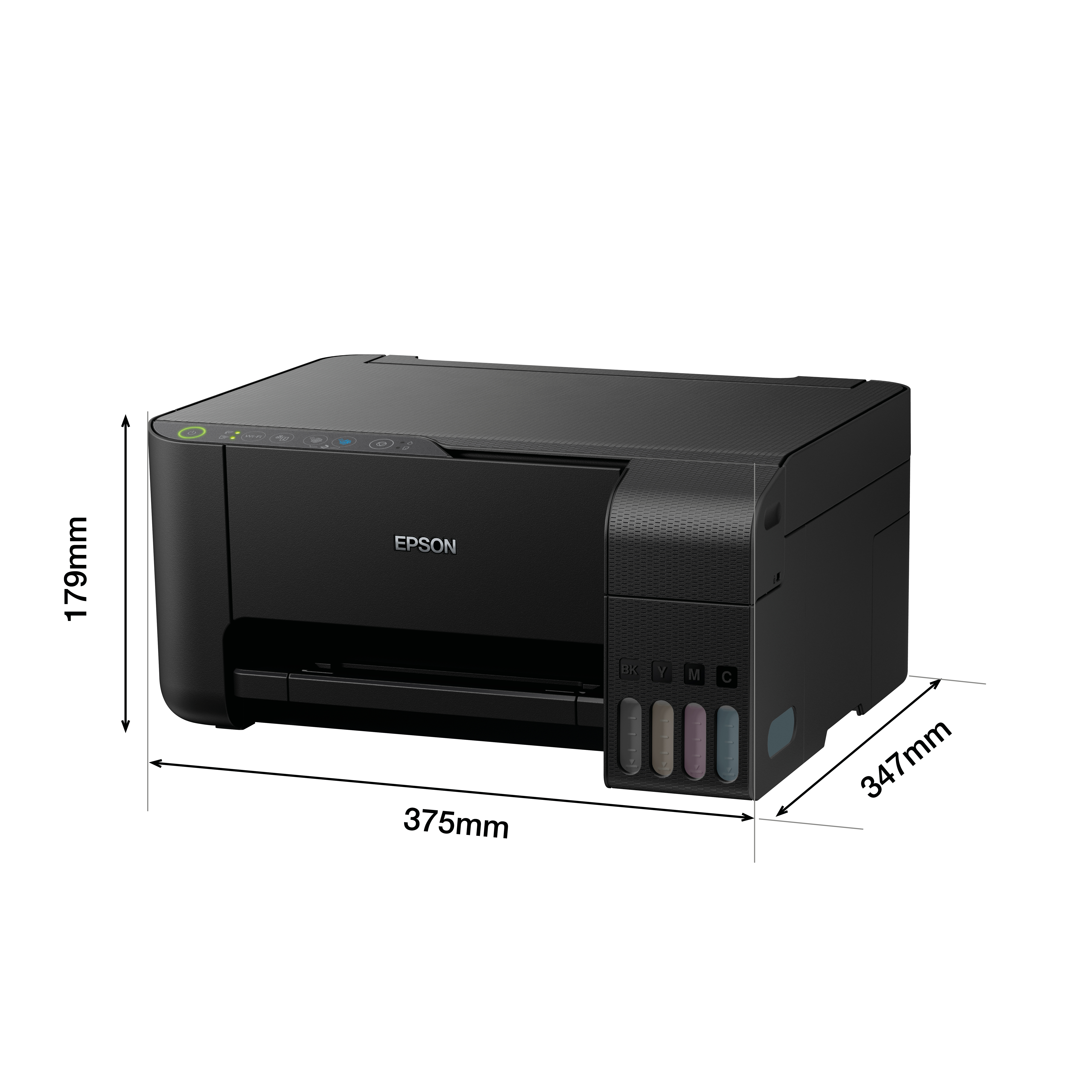 Epson EcoTank ET-2710 - Multifunktionsdrucker - Farbe - Tintenstrahl - nachfüllbar - A4/Legal (Medien)