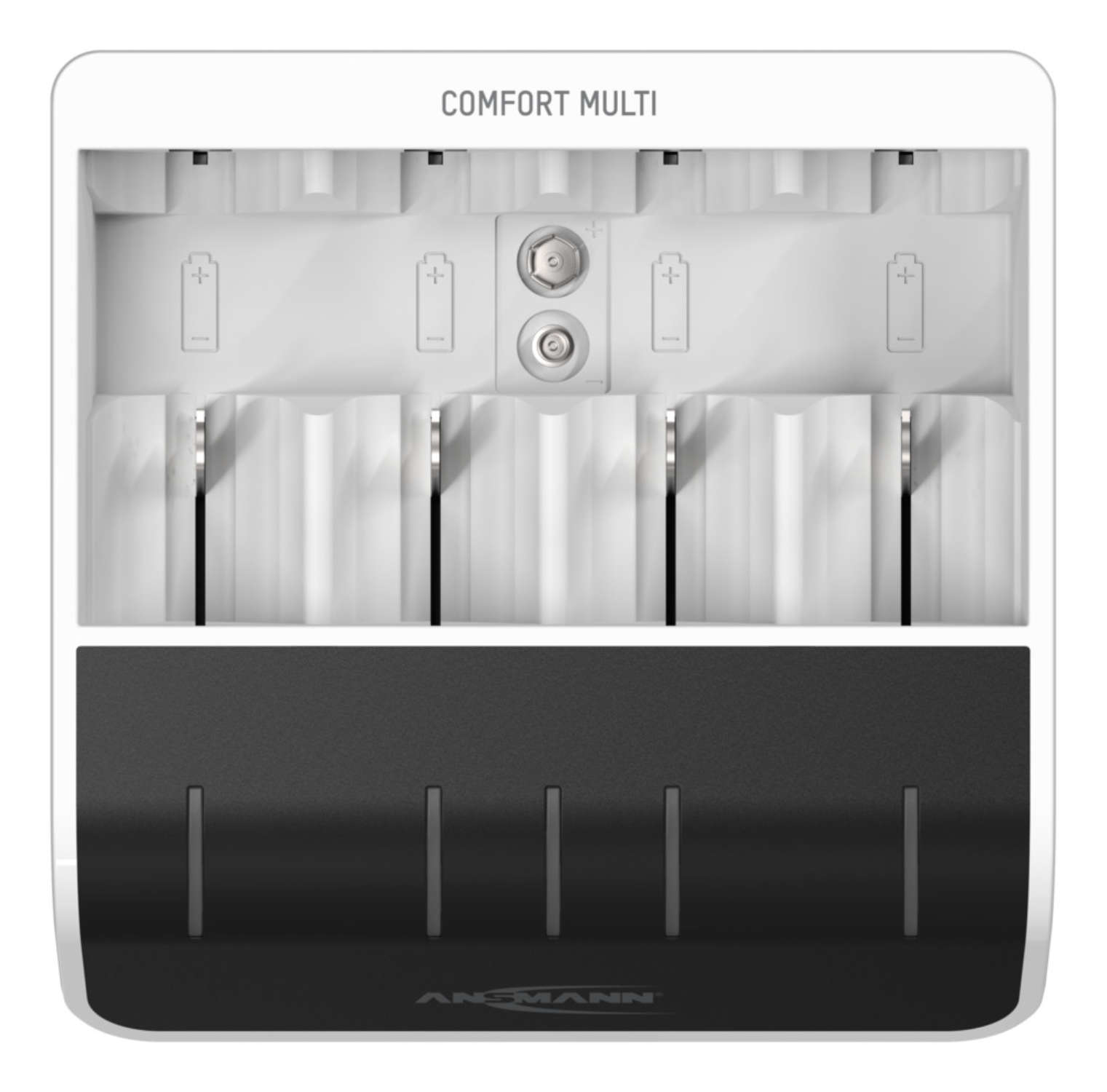 Ansmann Comfort Multi - 1,5 Std. USB-Batterieladegerät - (für AA, AAA, C, D, 9V)