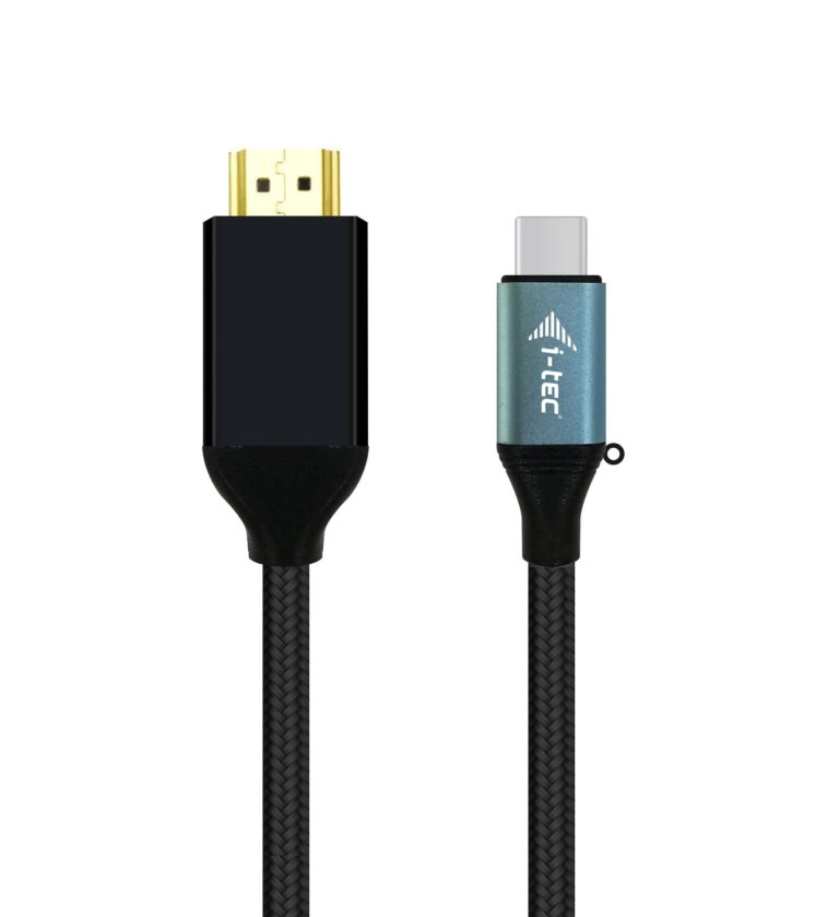 i-tec Videokabel - 24 pin USB-C männlich zu HDMI männlich