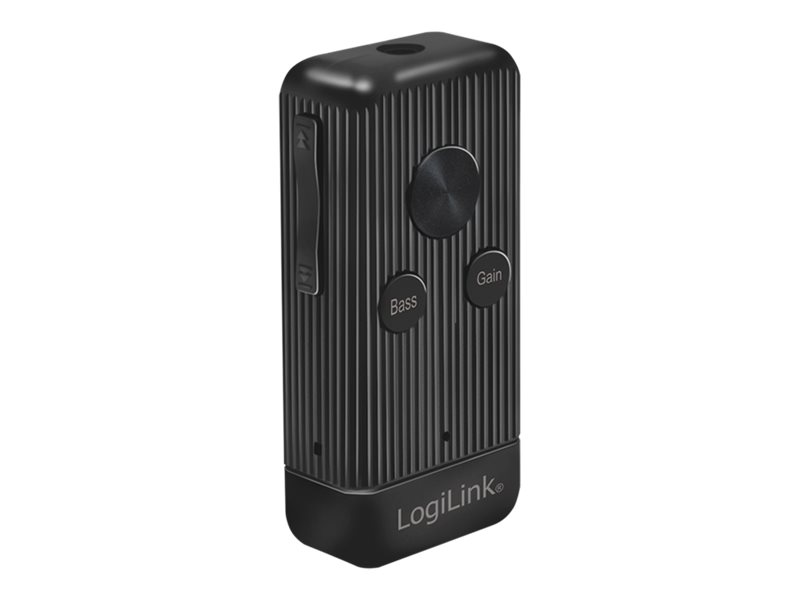 LogiLink Kabelloser Bluetooth-Audioempfänger für Headset, Lautsprecher, Handy, Autoradio