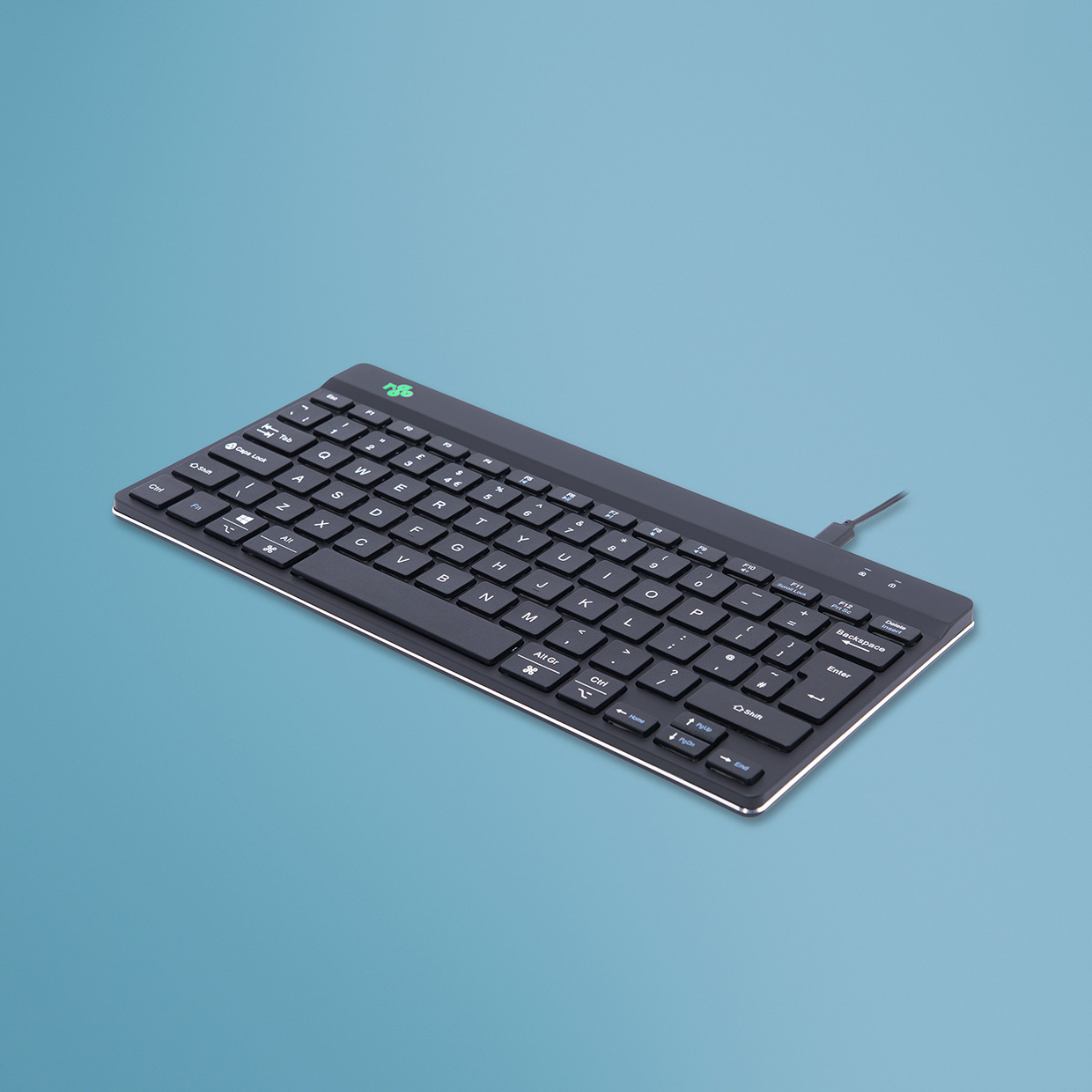 R-Go Compact Break - Tastatur - USB, USB-C - QWERTY