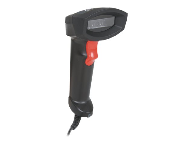 Manhattan Linear CCD Handheld Barcode Scanner, USB, 500mm Scan Depth, IP54 rating, Cable length 1.5m, Max Ambient Light 100,000 lux (sunlight)