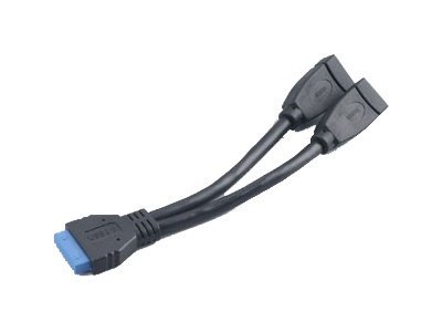 Akasa USB3.0 internal adapter cable - Interner und externer USB-Adapter - 19-poliger USB 3.0 Kopf (W)