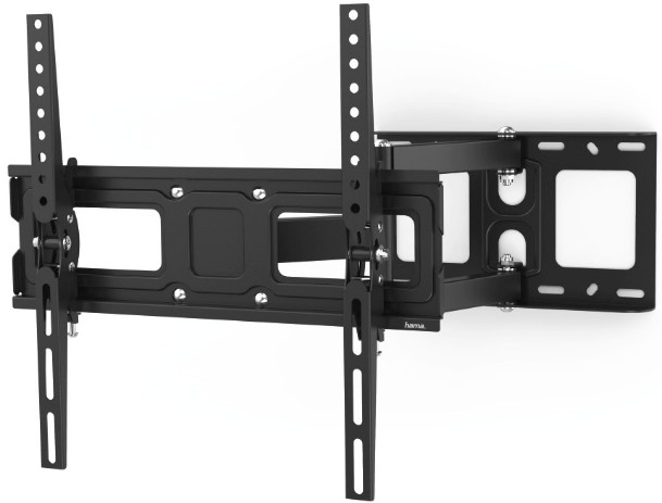 Hama FULLMOTION TV Wall Bracket - Klammer - Easy-Fix - für TV - Stahl - Schwarz - Bildschirmgröße: 81-165 cm (32"-65")