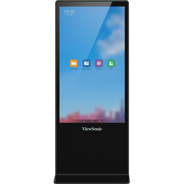 ViewSonic EP5542T - 140 cm (55") Diagonalklasse ePoster Series LCD-Display mit LED-Hintergrundbeleuchtung - interaktive Digital Signage - mit Integrierter Media-Player und Touchscreen (Multi-Touch)