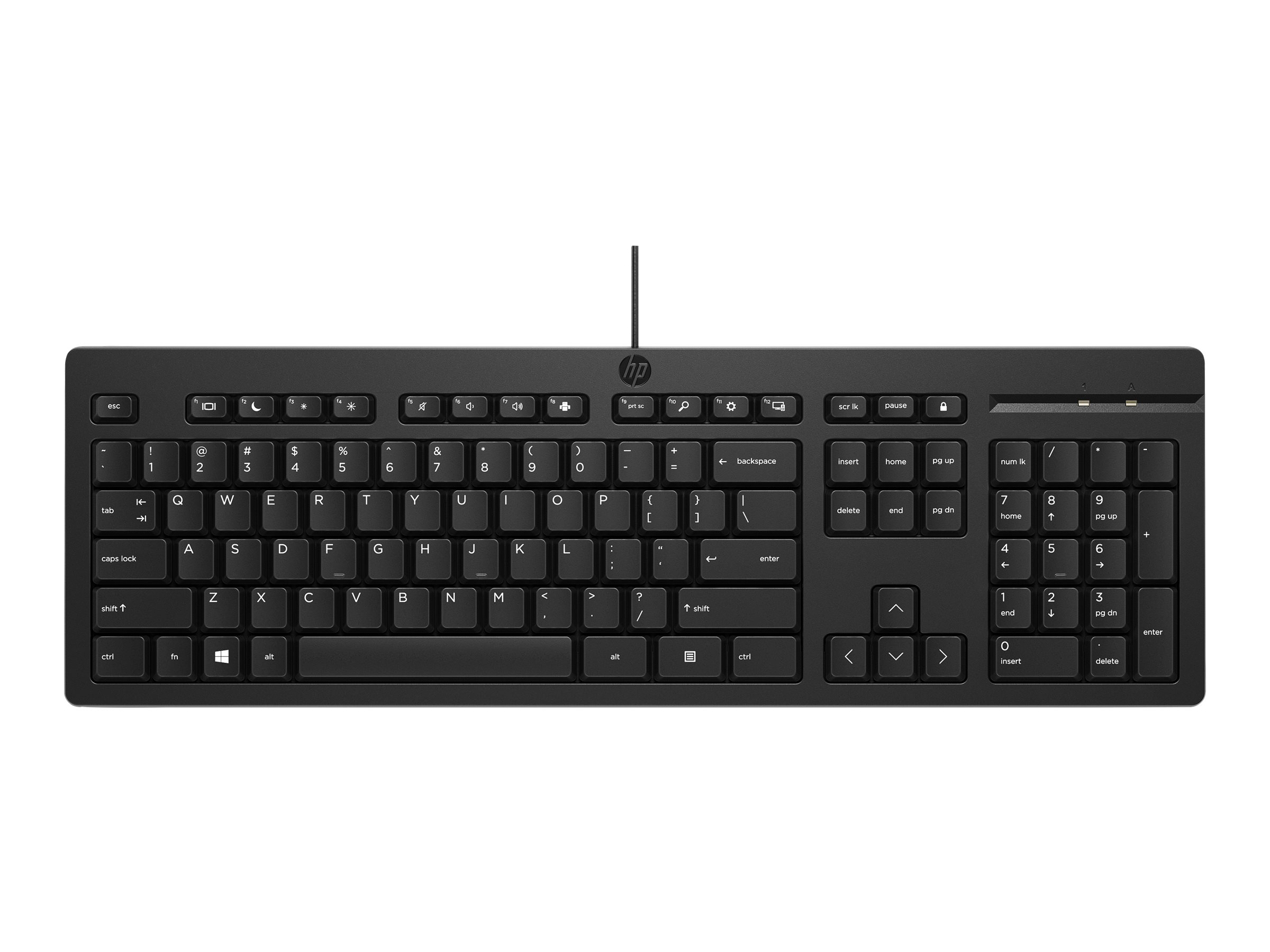 HP 125 - Tastatur - USB - Deutsch (Packung mit 12)