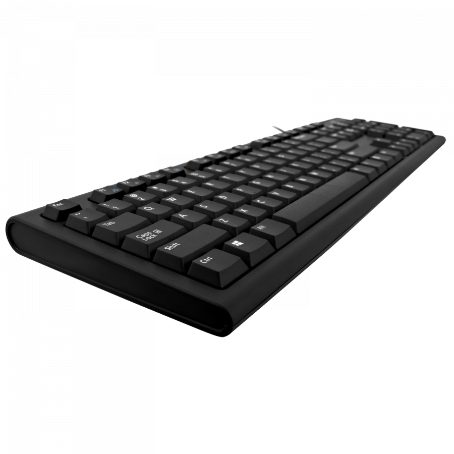 V7 CKU200IT - Tastatur-und-Maus-Set - PS/2, USB