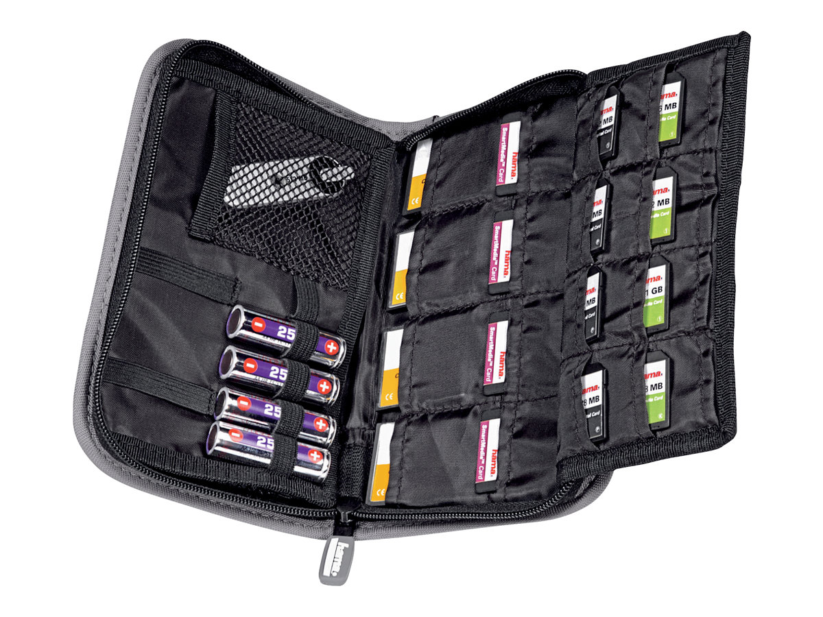 Hama Multi Card Case Maxi - Speichertasche - Kapazität: 20 SD-Karten