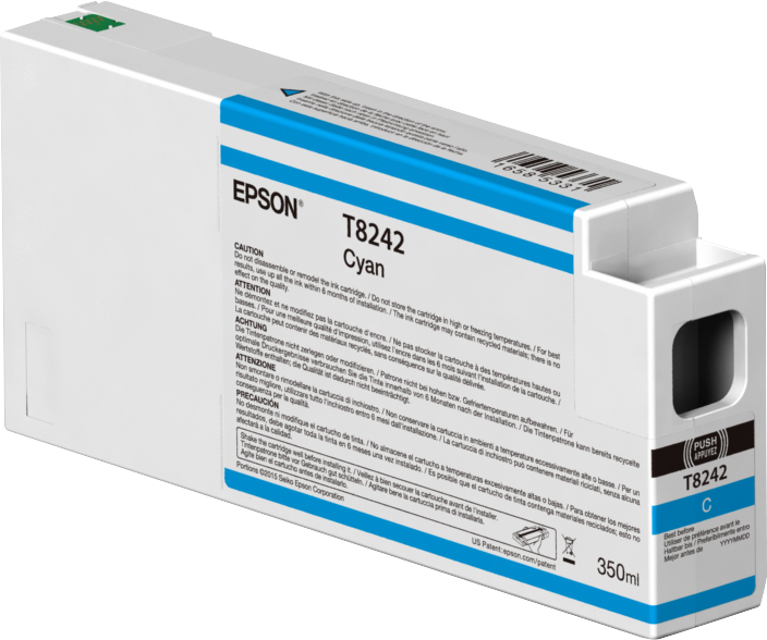 Epson T824200 - 350 ml - Cyan - Original - Tintenpatrone