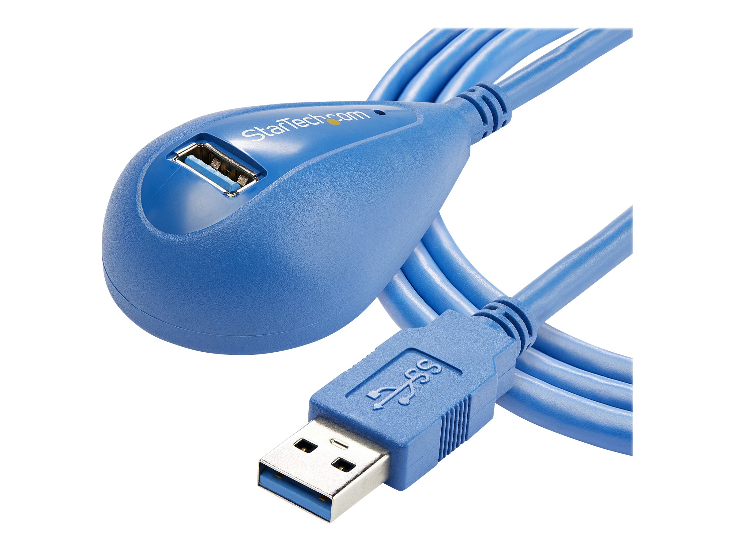 StarTech.com 1,5m SuperSpeed USB 3.0 Verlängerungskabel / Dockingkabel - Blau - Stecker / Buchse - USB-Verlängerungskabel - USB Typ A (M)