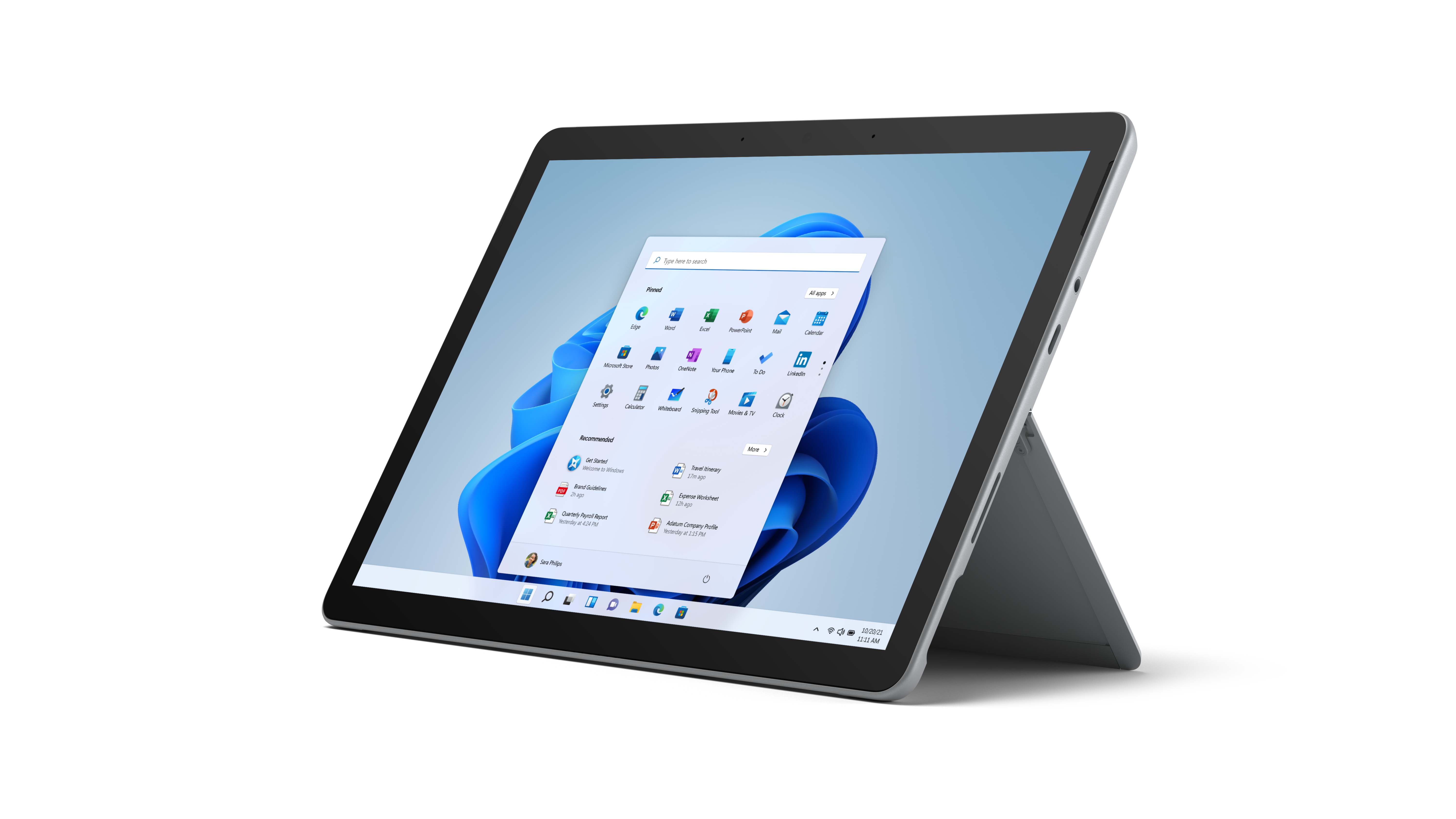 Microsoft Surface Go 3 - Tablet - Intel Core i3 10100Y / 1.3 GHz - Win 10 Pro 64-Bit - UHD Graphics 615 - 8 GB RAM - 256 GB SSD - 26.7 cm (10.5")
