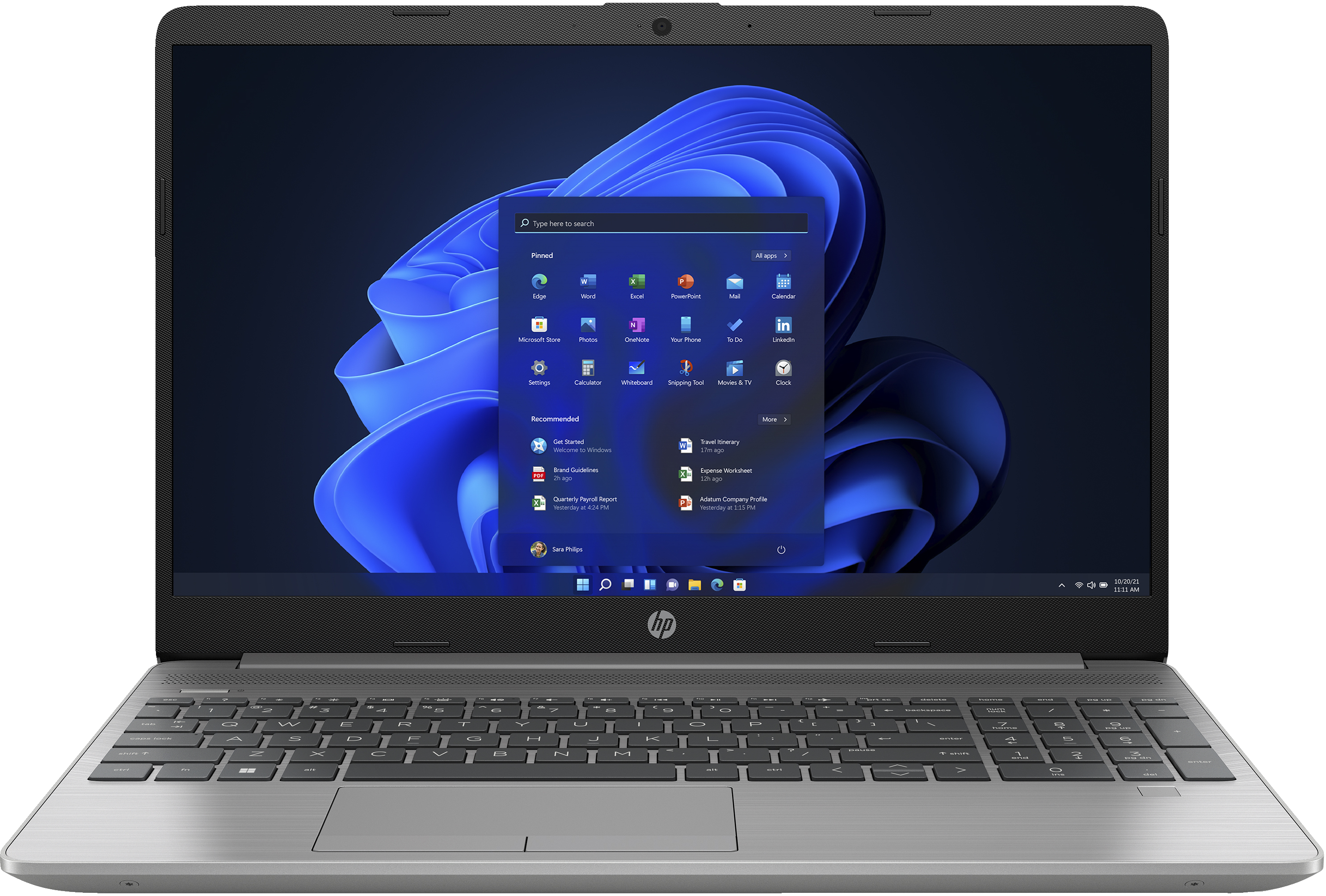 HP 250 G9 Notebook - Intel Core i7 1255U - Win 11 Pro - Iris Xe Graphics - 16 GB RAM - 512 GB SSD NVMe, HP Value - 39.6 cm (15.6")