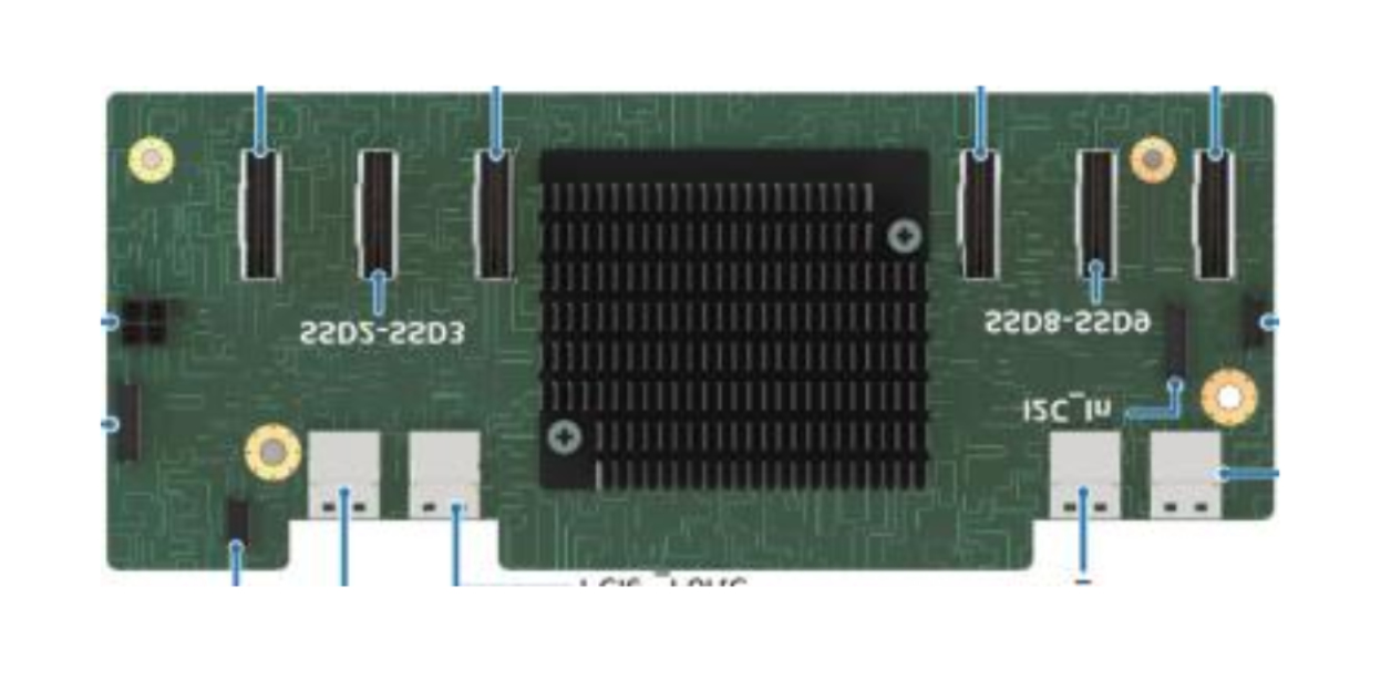 Intel Midplane Upgradekit - NVMe - 2U - für