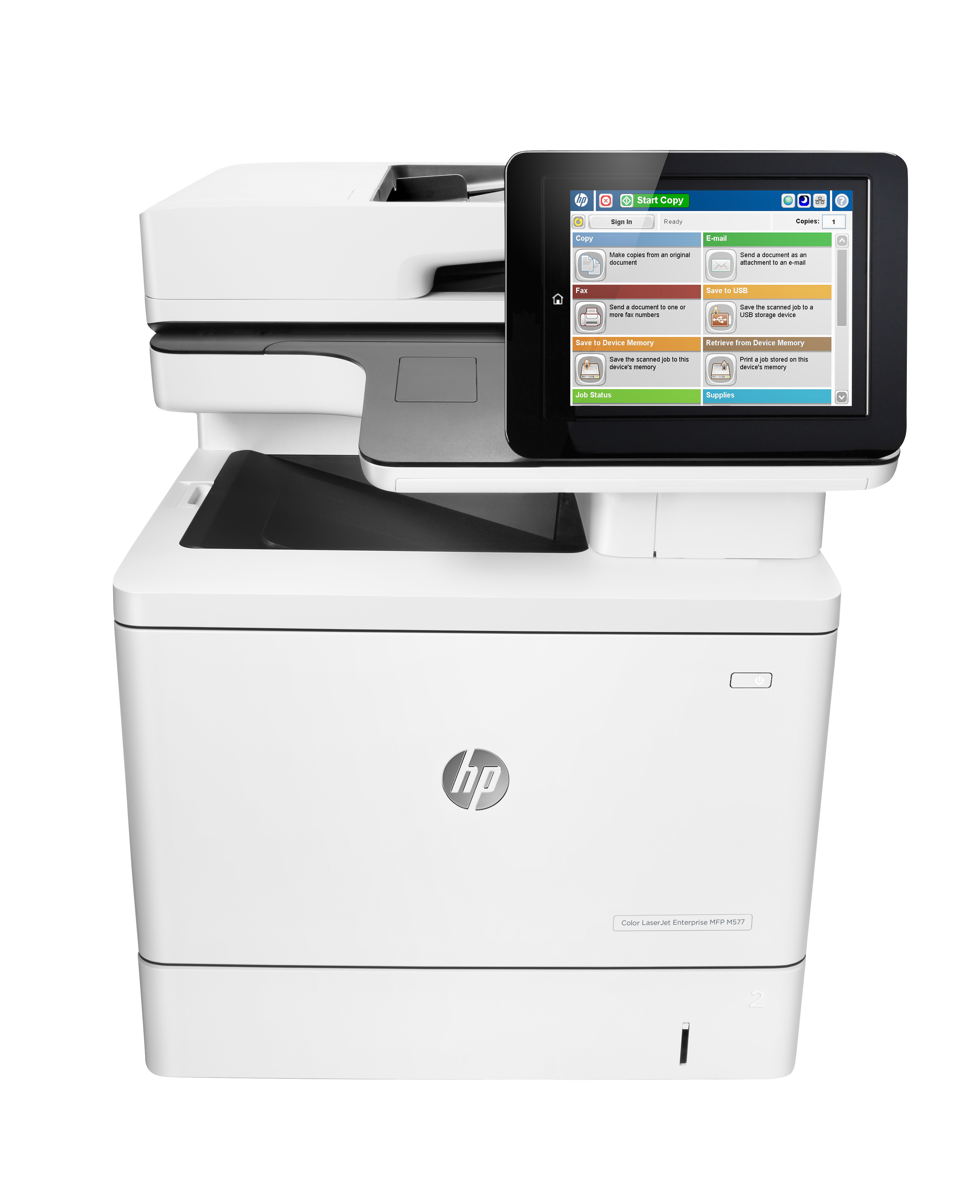 HP LaserJet Enterprise MFP M577dn - Multifunktionsdrucker - Farbe - Laser - Legal (216 x 356 mm)