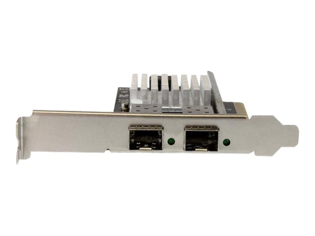StarTech.com 10G Network Card - 2x 10G Open SFP+ Multimode LC Fiber Connector - Intel 82599 Chip - Gigabit Ethernet Card (PEX20000SFPI)