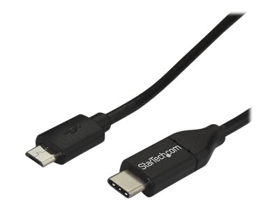 StarTech.com USB 2.0 USB-C auf Micro-B Kabel - 1m - USB C zu Micro B Anschlusskabel - USB-Kabel - USB-C (M)