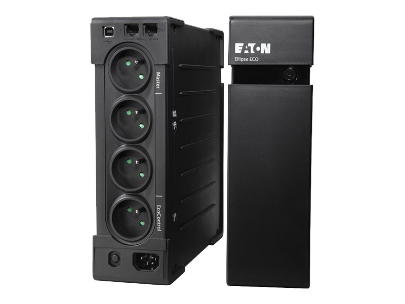 Eaton Ellipse ECO 800 FR USB - USV - Wechselstrom 230 V - 500 Watt - 800 VA - USB - Ausgangsanschlüsse: 4 - 2U - 48.3 cm (19")