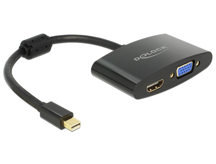 Delock Videoadapter - DisplayPort (M) bis HD-15 (VGA)