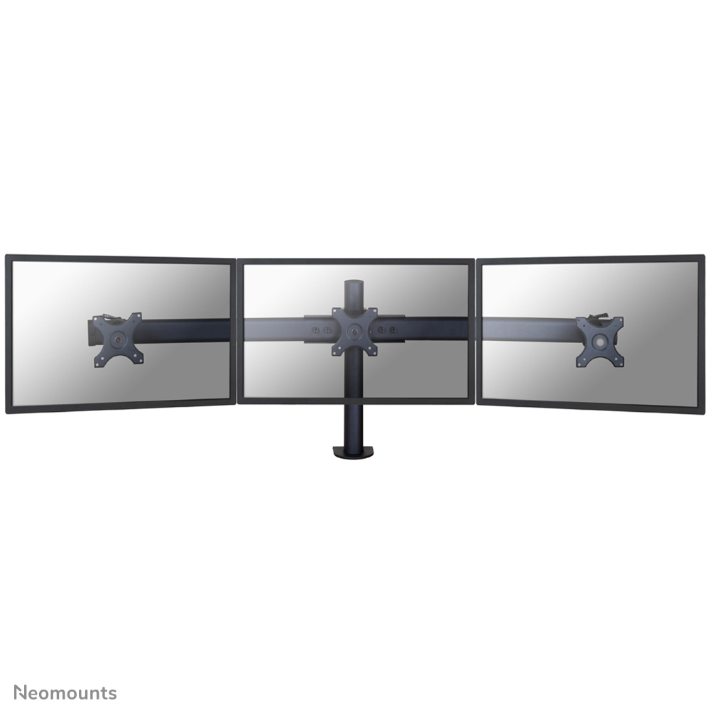 Neomounts FPMA-D700D3 - Befestigungskit - für 3 LCD-Anzeigen - Schwarz - Bildschirmgröße: 25.4-69 cm (10"-27")