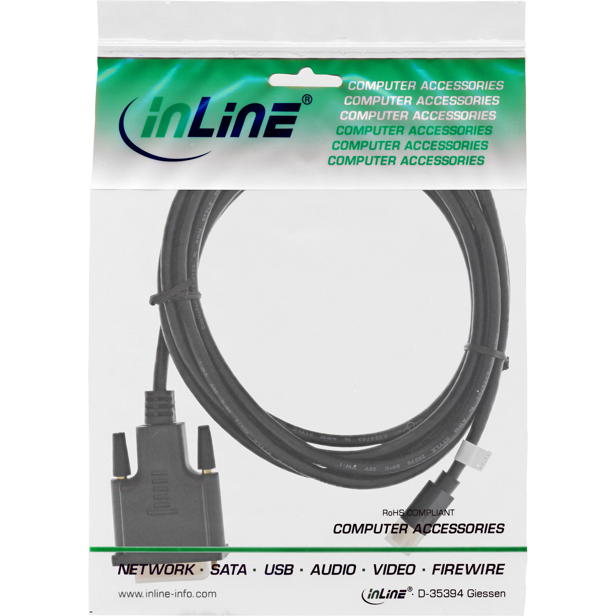 InLine Adapterkabel - Mini DisplayPort (M)
