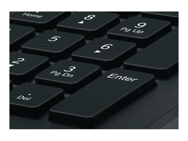 Logitech Corded K280e - Tastatur - USB - Russisch