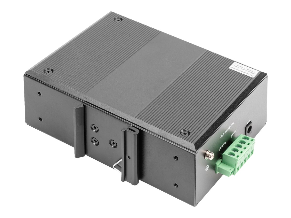 DIGITUS Industrial 7-Port Gigabit PoE Switch, Unmanaged