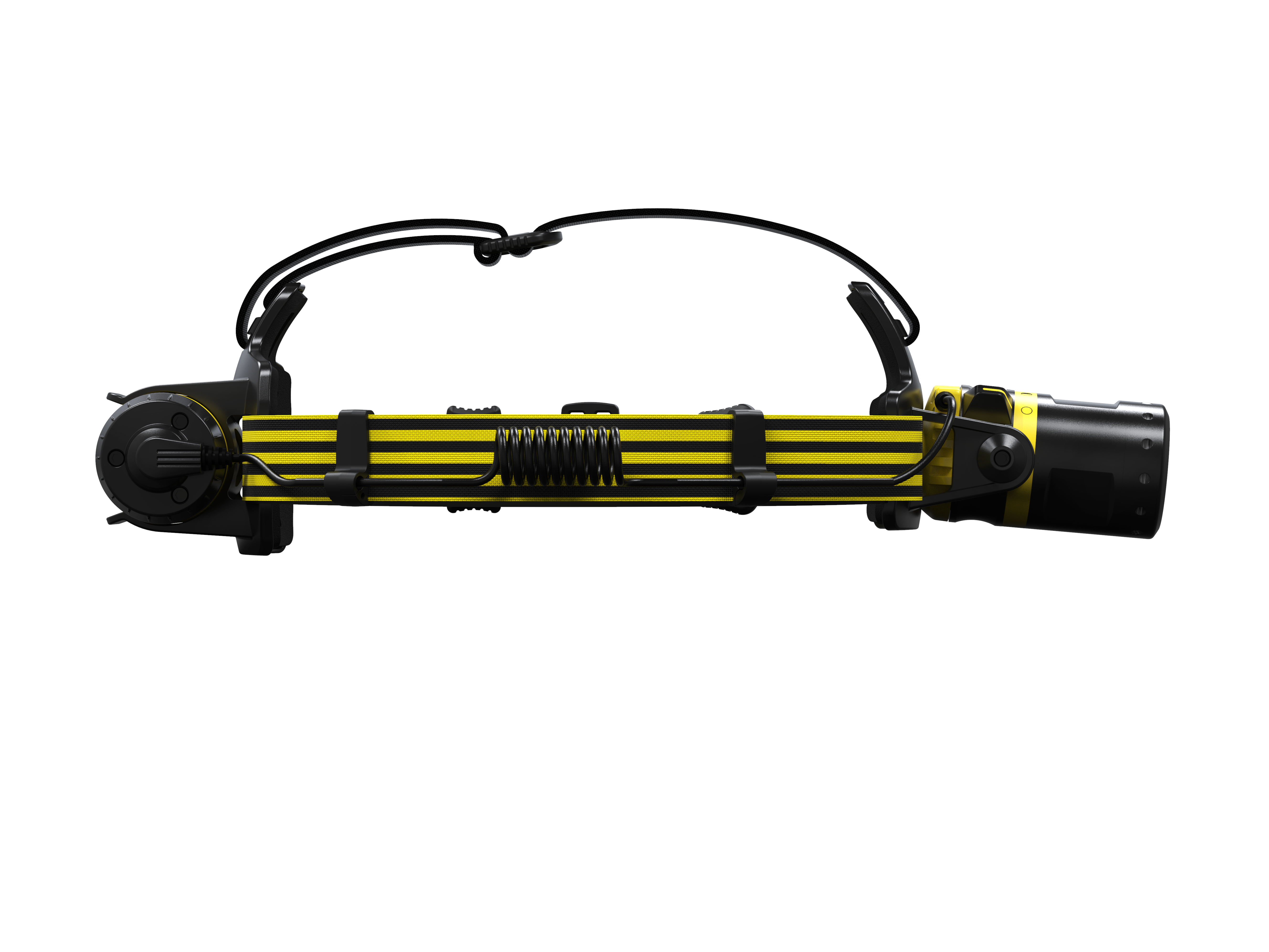 LED Lenser EXH8R - Stirnband-Taschenlampe - Schwarz - Gelb - IP68 - 200 lm - 130 m - 45 h