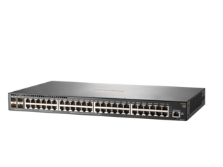 HPE Aruba 2540 48G 4SFP+ - Switch - managed - 48 x 10/100/1000 + 4 x 10 Gigabit Ethernet / 1 Gigabit Ethernet SFP+
