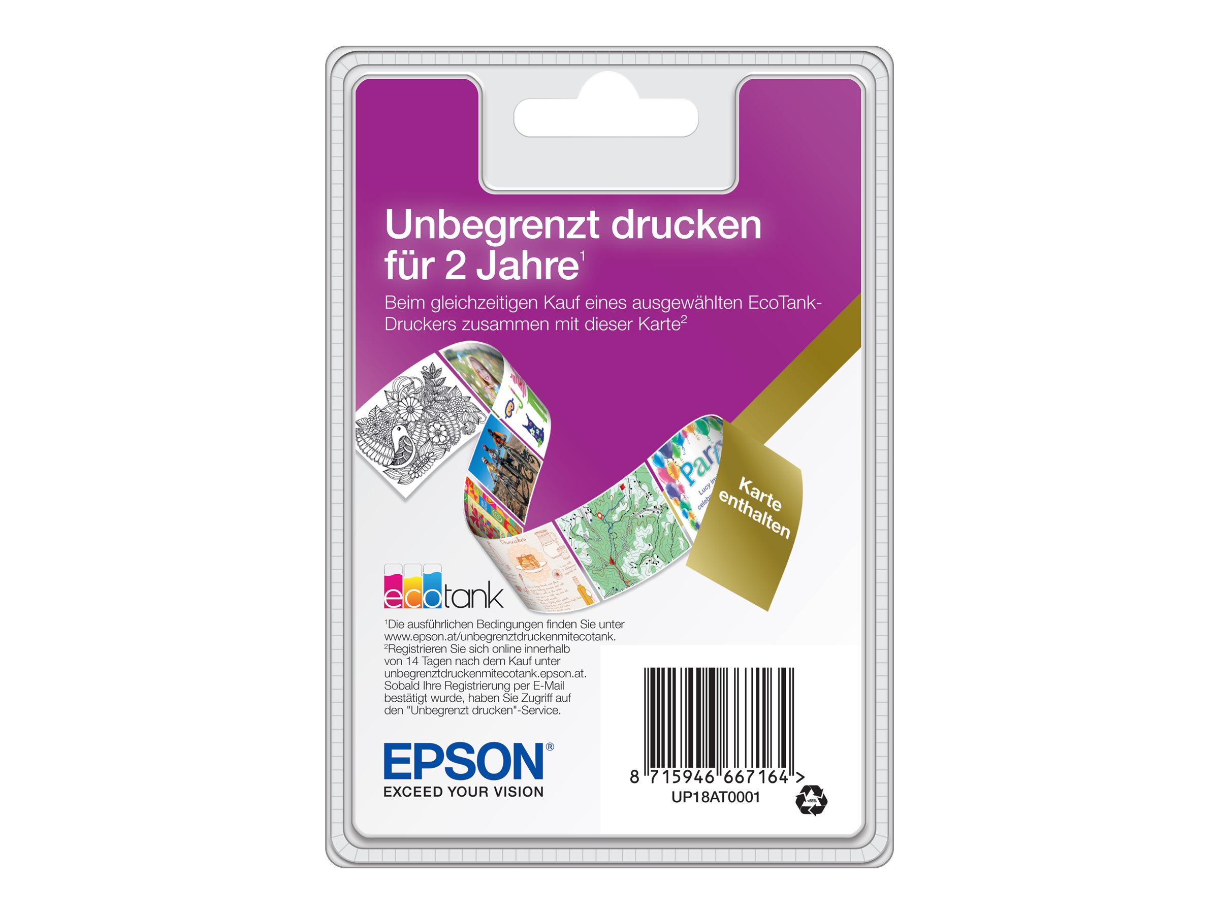 Epson Unlimited Printing with EcoTank - Serviceerweiterung