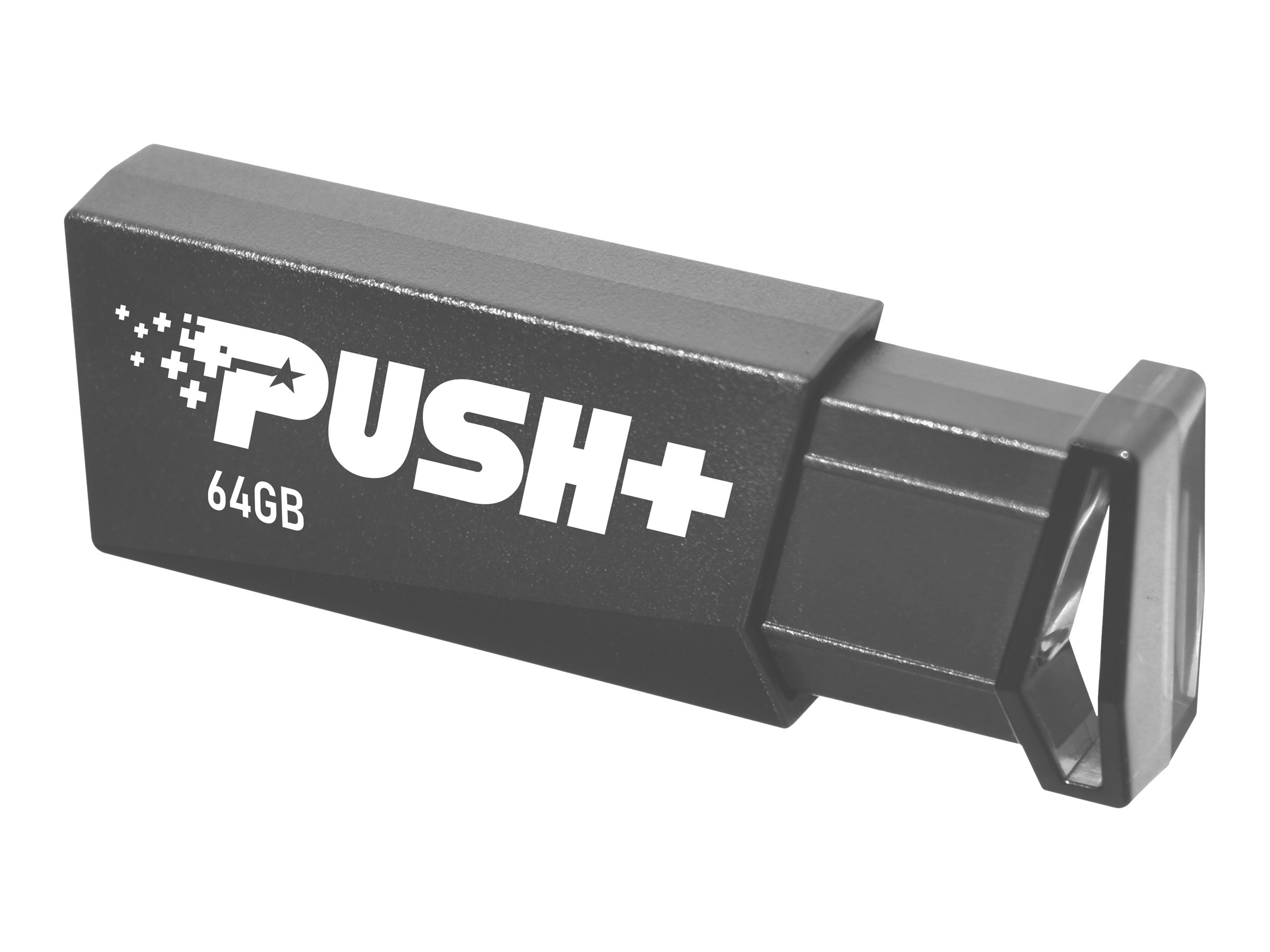 PATRIOT Push+ - USB-Flash-Laufwerk - 64 GB - USB 3.2 Gen 1