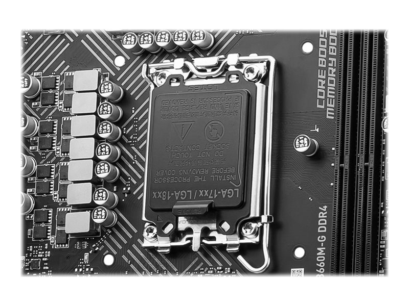 MSI PRO B660M-G DDR4 - Motherboard - micro ATX - LGA1700-Sockel - B660 Chipsatz - USB 3.2 Gen 1 - 2.5 Gigabit LAN - Onboard-Grafik (CPU erforderlich)