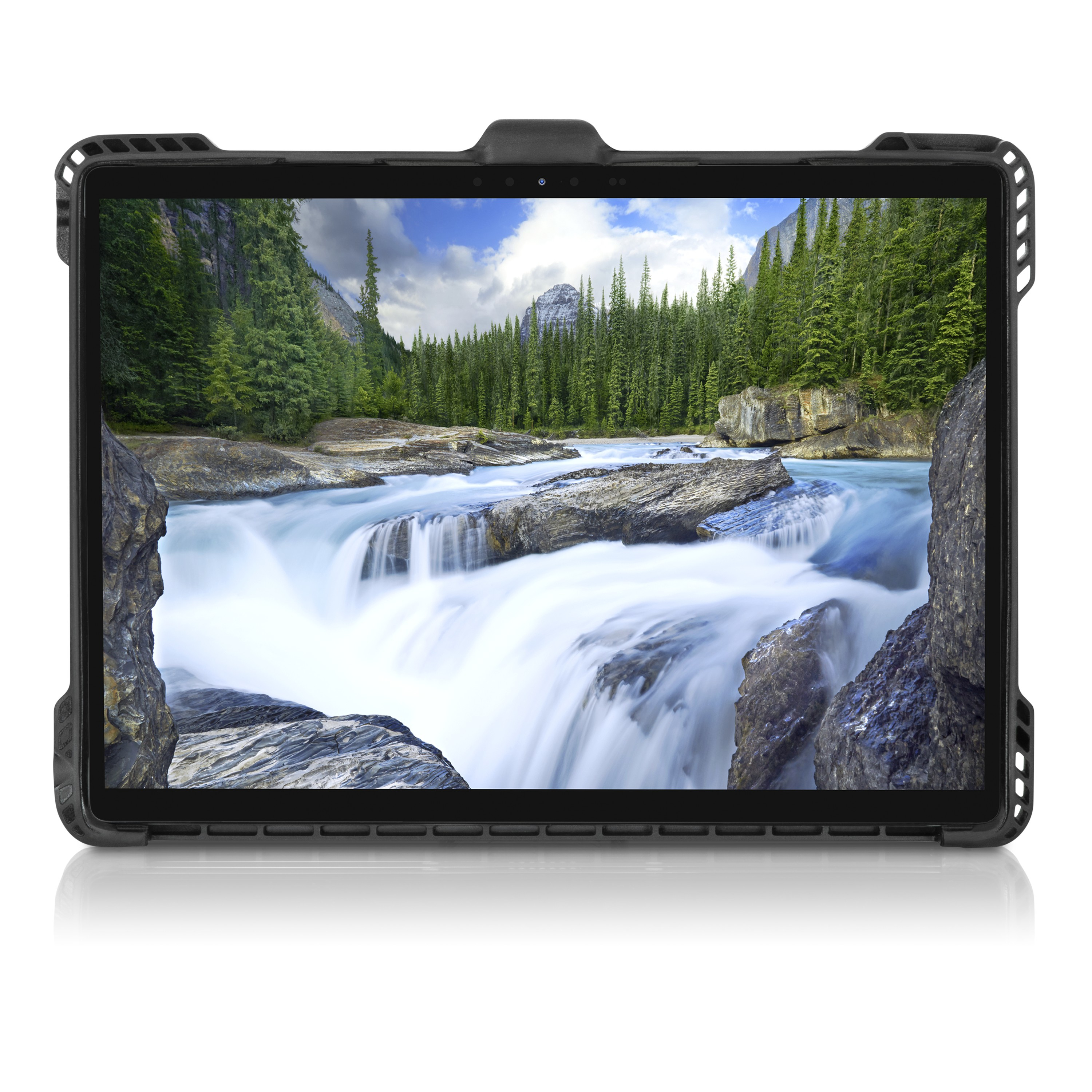 Dell Commercial Grade Case - Tablet-PC-Schutzhülle - Schwarz - 3 Jahre Garantie - für Dell Latitude 7320 Detachable (with and without Smart Card and NFC)