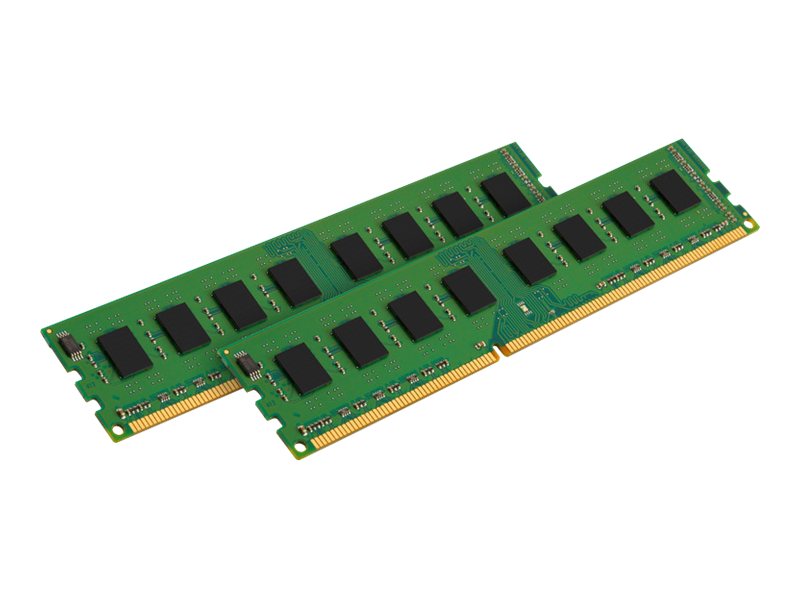 Kingston ValueRAM - DDR3 - kit - 8 GB: 2 x 4 GB