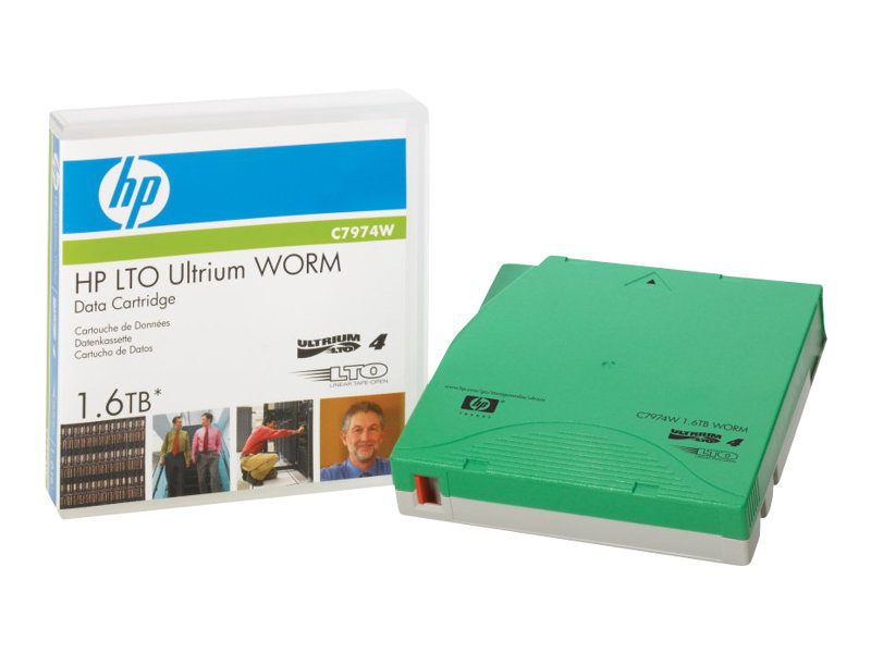 HPE LTO Ultrium WORM 4 - 800 GB / 1.6 TB - ohne Etikett
