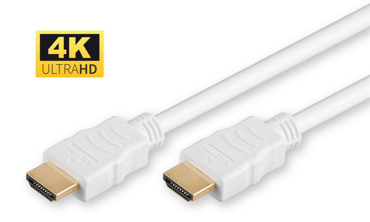 MicroConnect HDM19191.5V1.4W - 1,5 m - HDMI Typ A (Standard) - HDMI Typ A (Standard) - 1920 x 1080 Pixel - 3D - Weiß